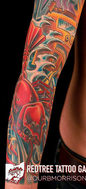 Tattoo Lobster Stock Illustrations  541 Tattoo Lobster Stock  Illustrations Vectors  Clipart  Dreamstime
