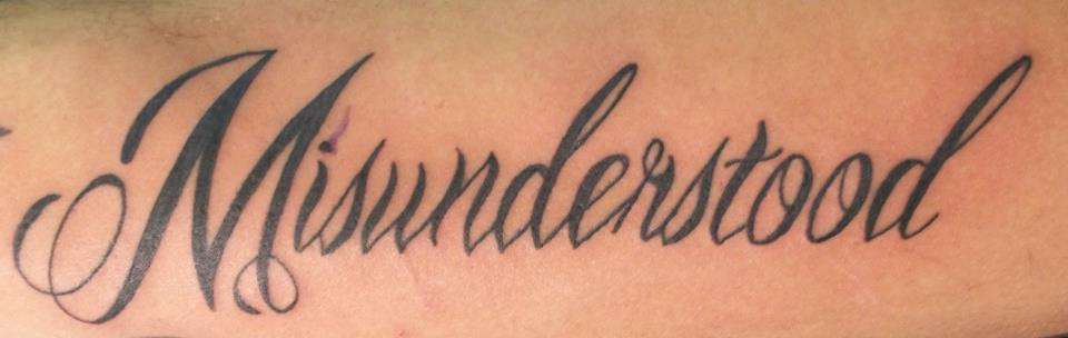 Latest Misunderstood Tattoos | Find Misunderstood Tattoos