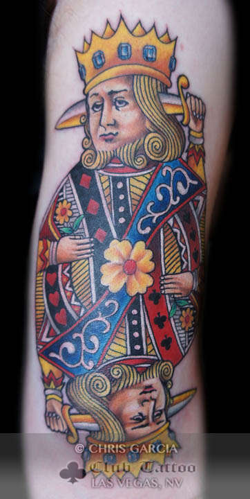Tattoo uploaded by Ed Sarcia • King and Queen couples tattoo! • Tattoodo