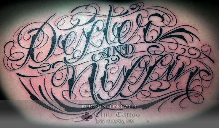 Club-tattoo-josh-stono-las-vegas-planet-hollywood-strip-lettering-script-2