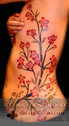 Club-tattoo-chris-youngblood-san-francisco-pier-39-cherry-blossoms