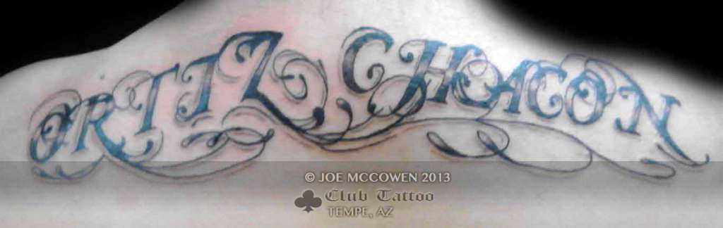 Club-tattoo-joe-mccowan-tempe-lettering-asu
