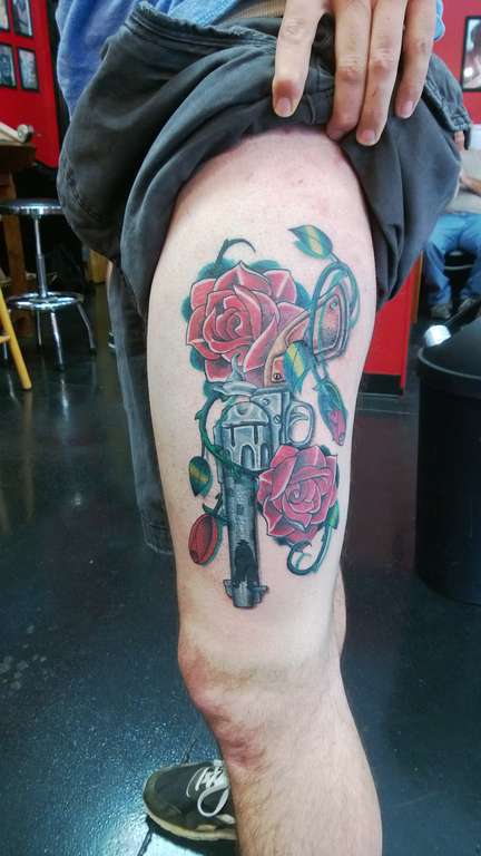 dark tower rose tattoo
