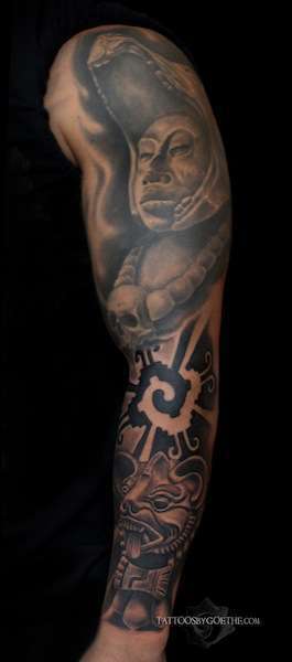 Black and Gray Realistic tattoo – Washington Tattoo