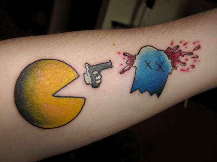 Pac_man_tattoo_by_mbrinton
