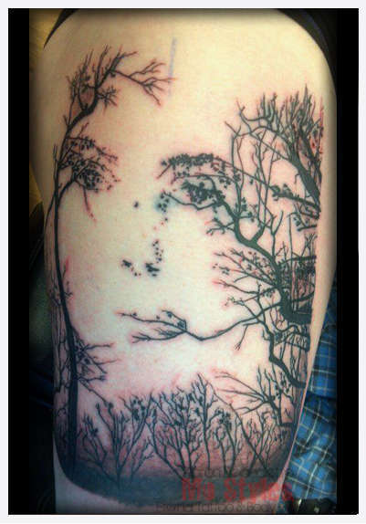 Eternal_tattoo_aaron_beaudette_mo_styles_tree_face_optical_illusion