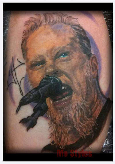 James Hetfields Tattoos A Journey Through his Metal Art
