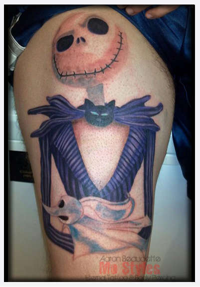 Eternal_tattoo_aaron_beaudette_mo_styles_jack_skellington_nightmare_before_christmas_full_color