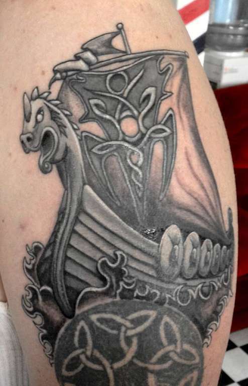 Viking Tattoo Design by CurtisRU on DeviantArt