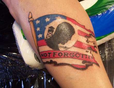 Fallen but not forgotten tattoo  Cindy Satton  Flickr