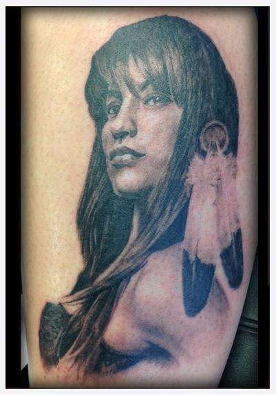 Eternal_tattoo_dano_miller_native_american_woman_indian_portrait_feathers