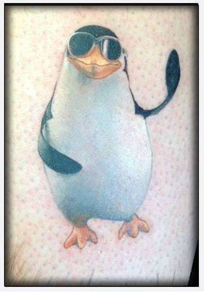 Eternal_tattoo_dano_miller_cartoon_penguin_happy_feet
