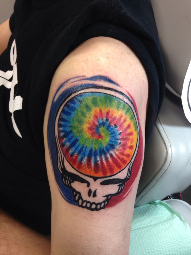 South Main Street Tattoo  Grateful dead piece by Nick Frenchko To book  email 94smstattoogmailcom call 5708223800 tattoo tattoos tattooed  tattooartist tattooart tattoolife guyswithtattoos tattooeddudes  tattoodesign tattooing 