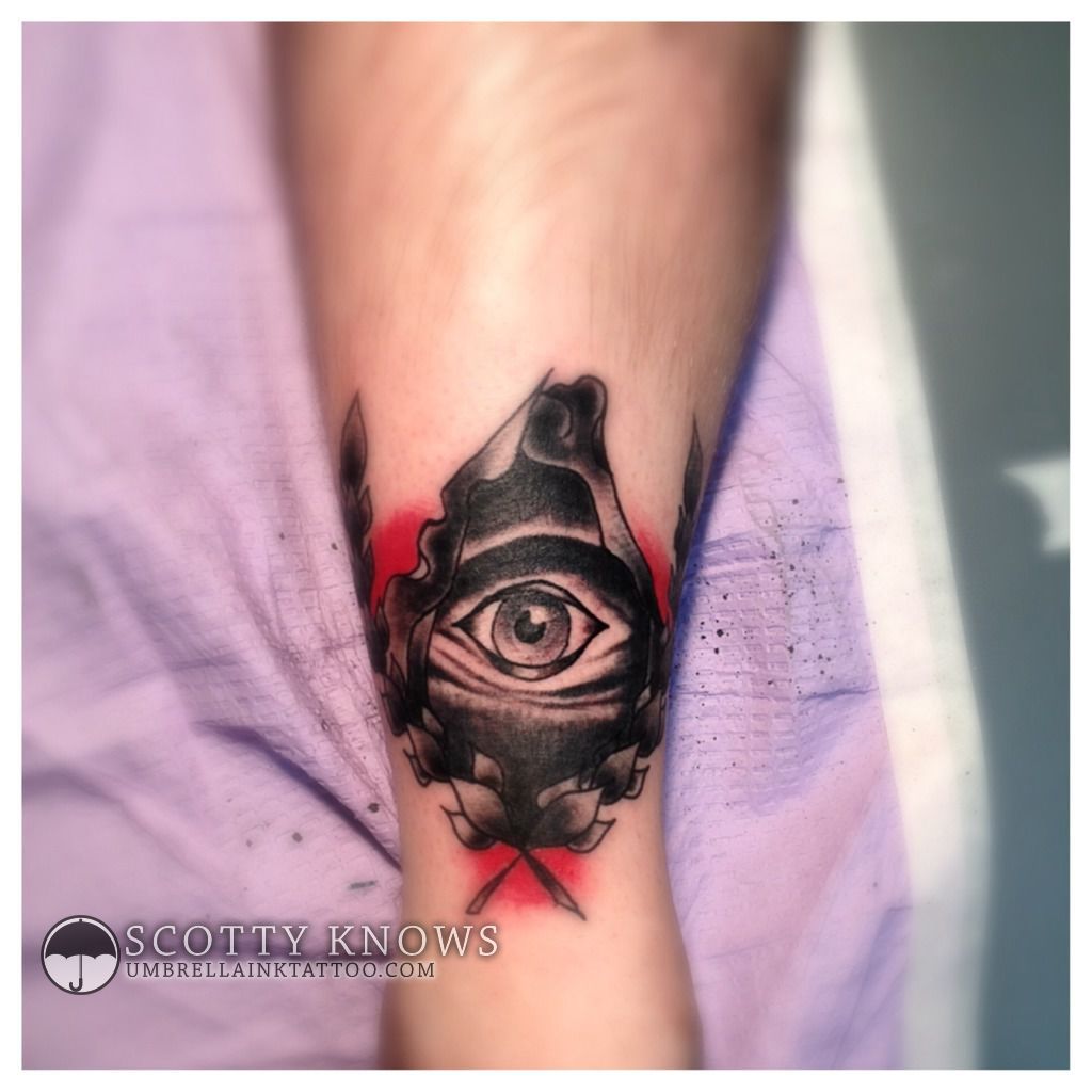 all seeing eye tattoo by Jonathan Montalvo TattooNOW