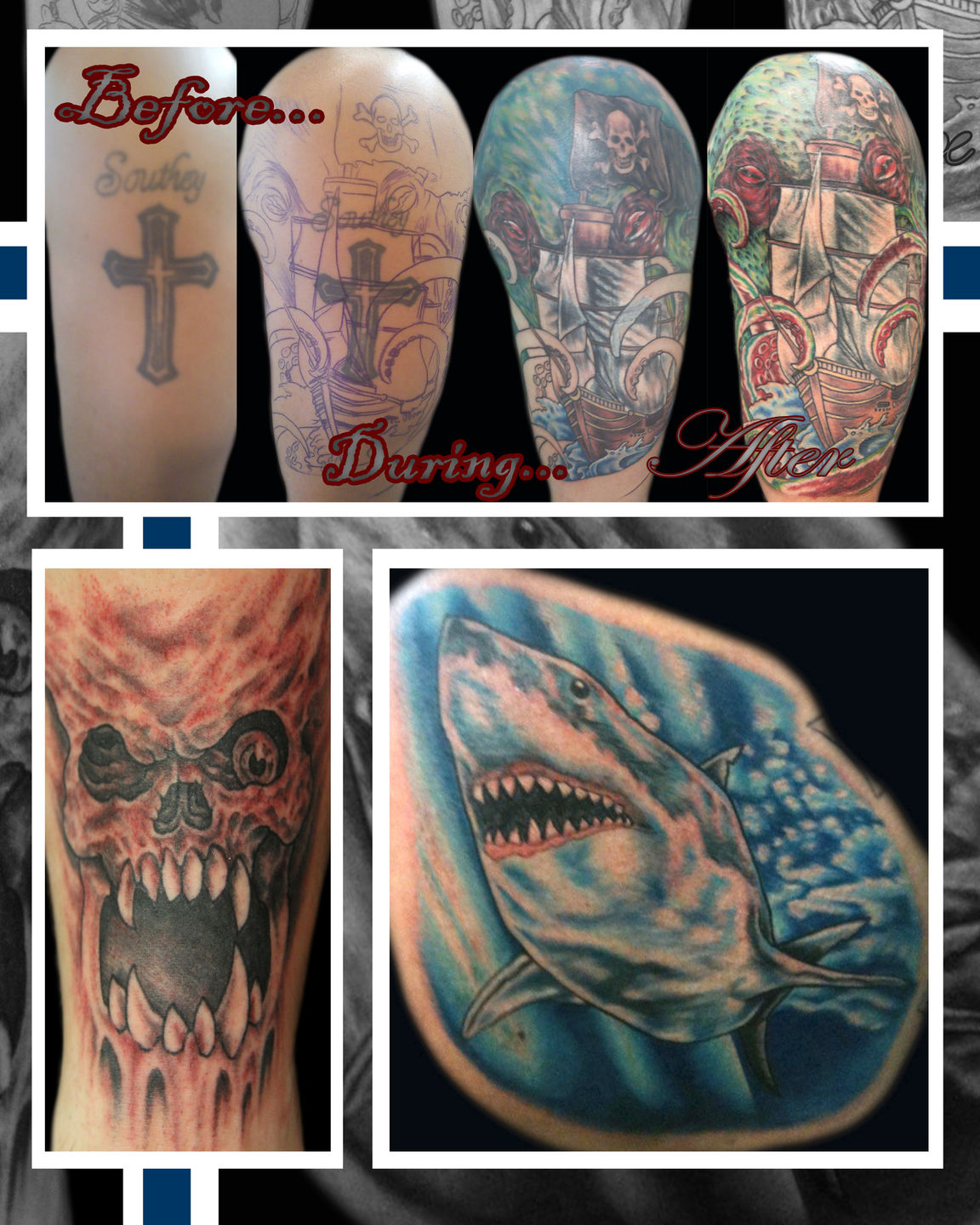 Mike — Tiger Shark Tattoo