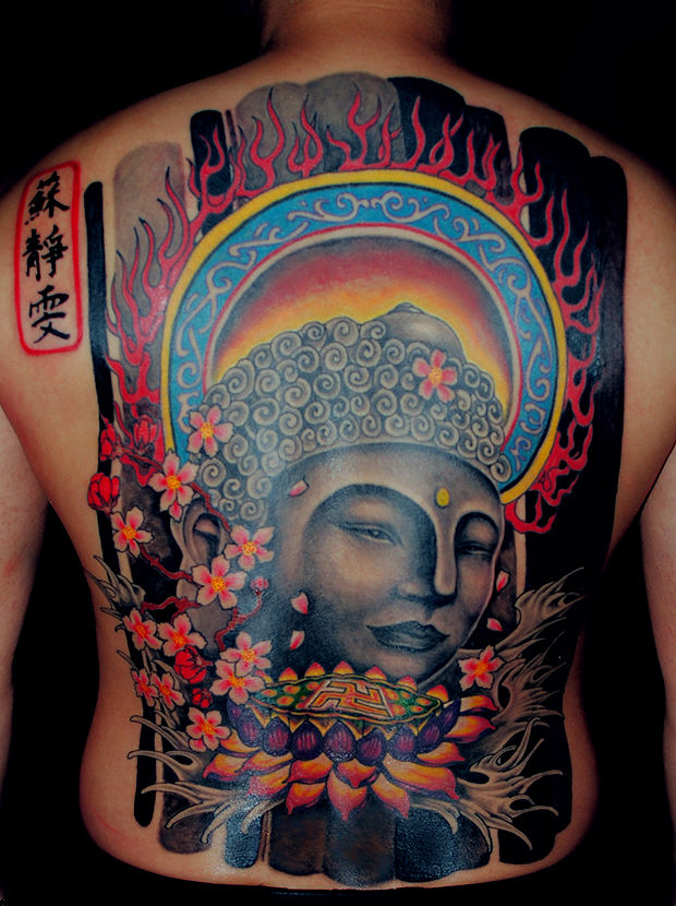 Tattoo uploaded by Jordan K • Buddha back piece • Tattoodo