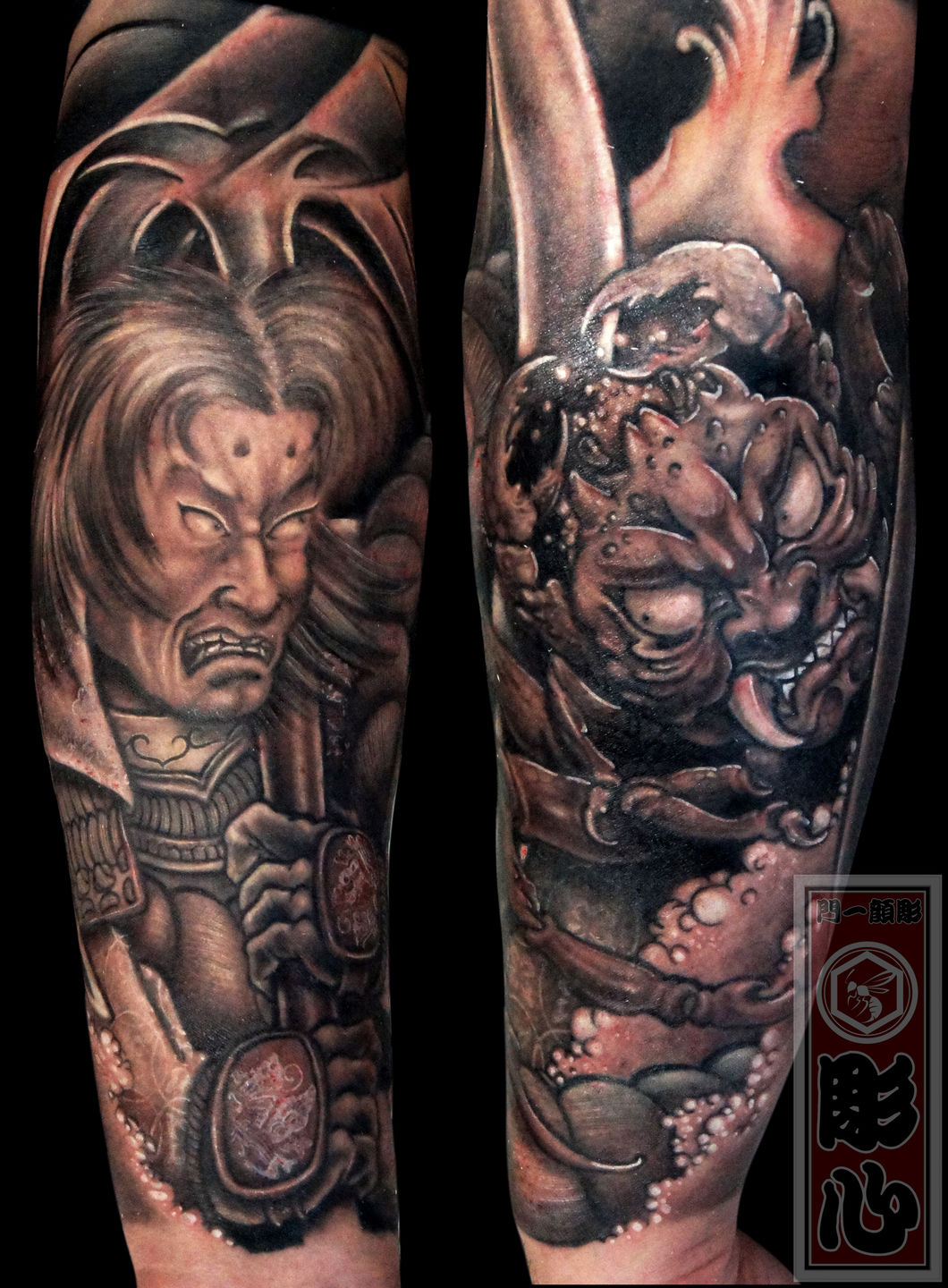samurai skull  Blog  Chris ODonnell Tattoo