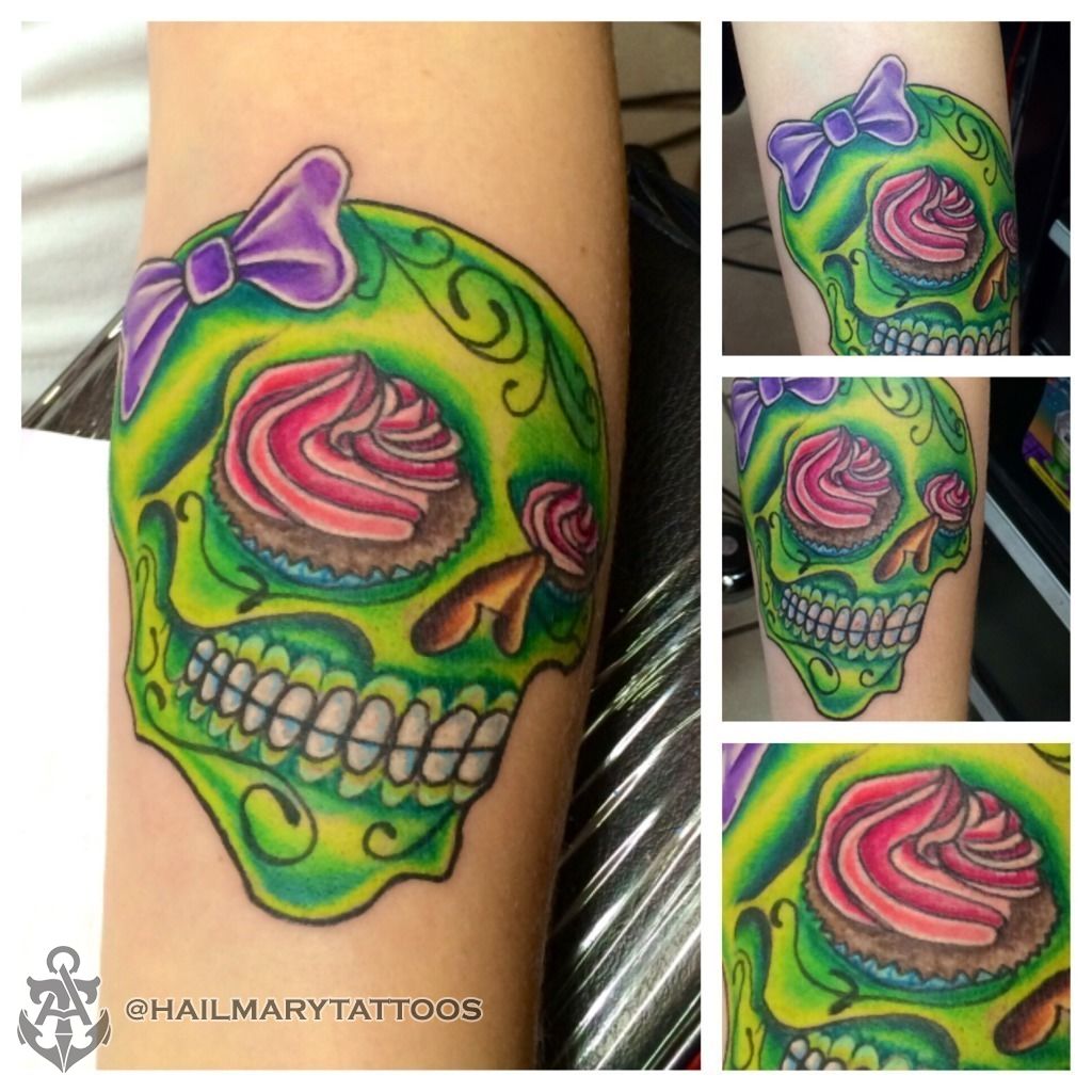 Premium Vector  Tattoo design skull licking candy line art black and white