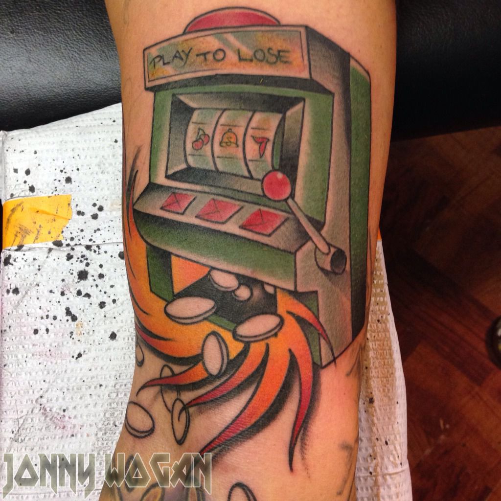 Hit The Jackpot With Slot Machine Tattoos  Tattoodo
