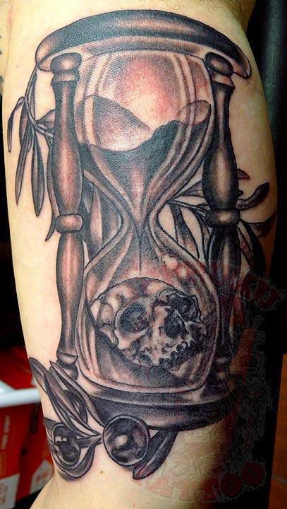 Hourglass Tattoos for Men  Ideas and Inspiration for Guys