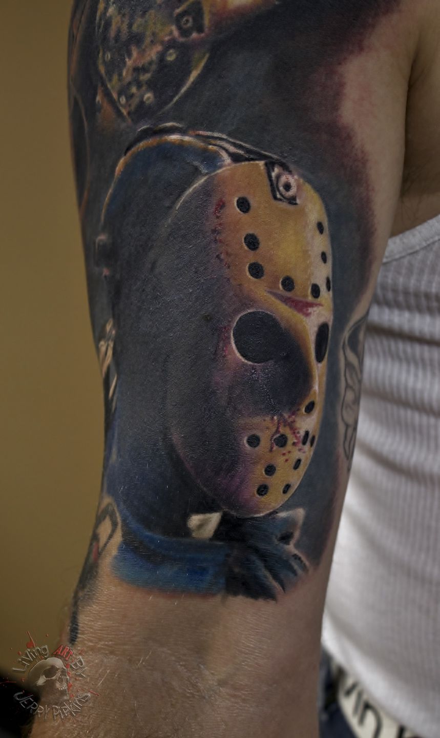 25 Jason Vs Freddy Tattoos