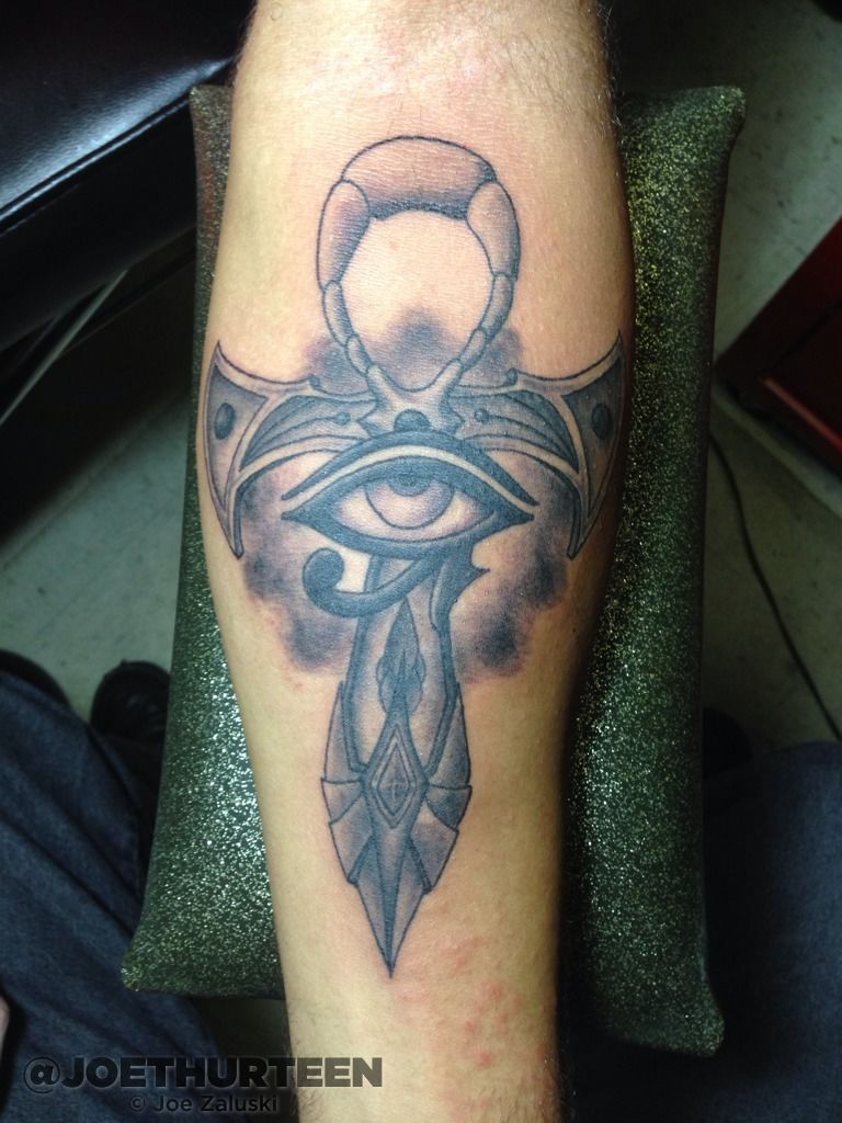 Eye of Horus by LadyDracoViolet on deviantART  Ankh tattoo Eye of horus Eye  tattoo