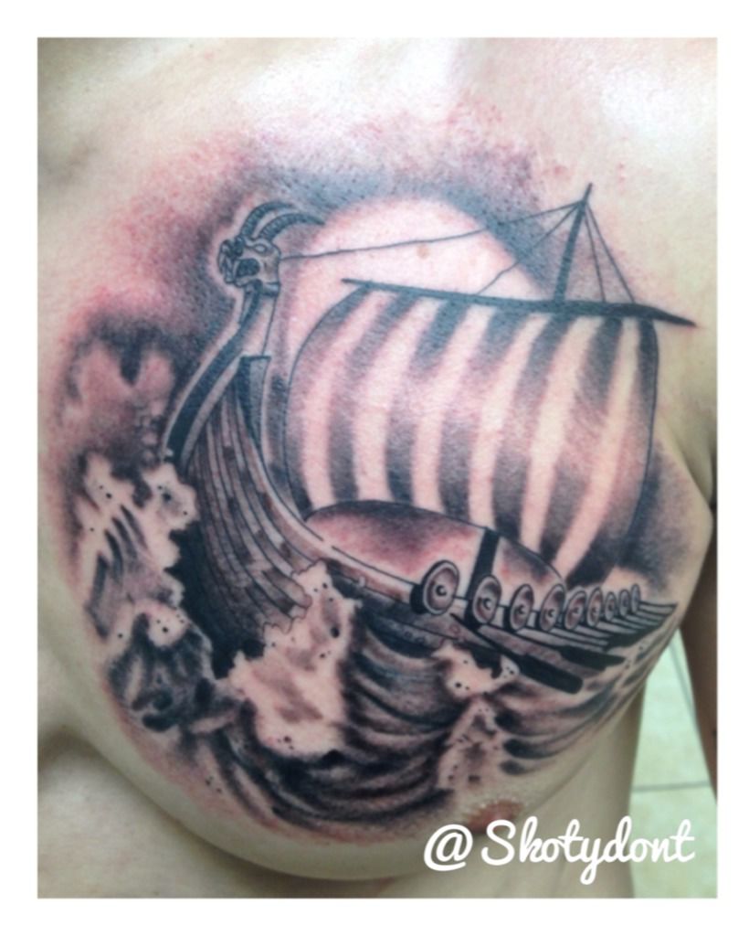 tattoo ship pirate by OldSchoolAdorned on DeviantArt