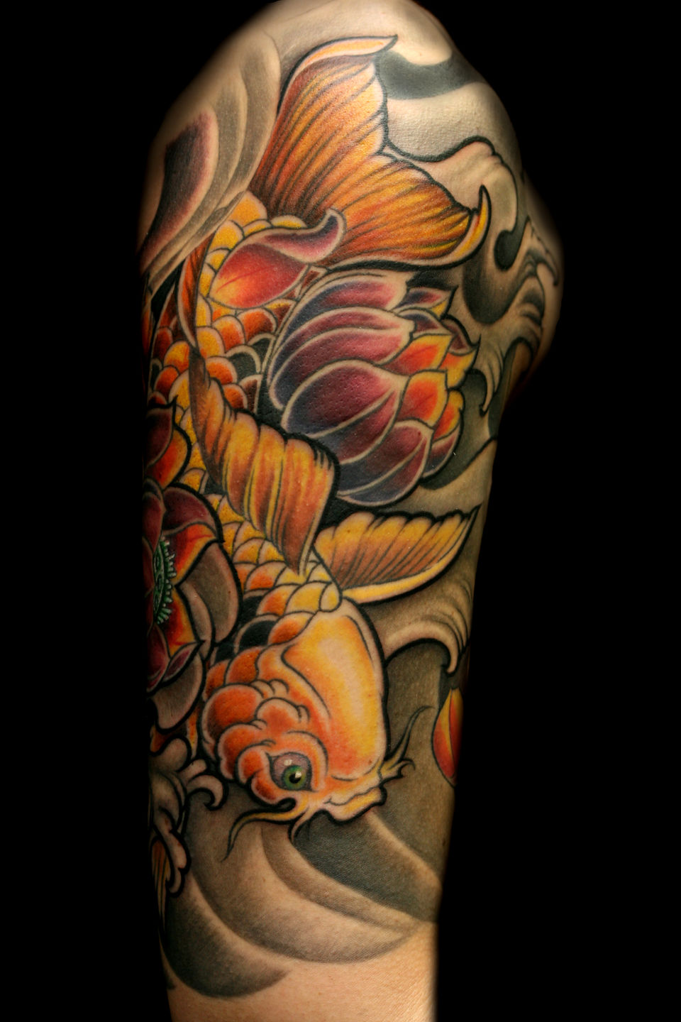 Daruma tattoo by Nick Kelly Big Brain Productions Omaha Ne darumadoll  chesttattoo nickkellytattoos  รอยสกแขน ลายสกญปน การออกแบบรอยสก