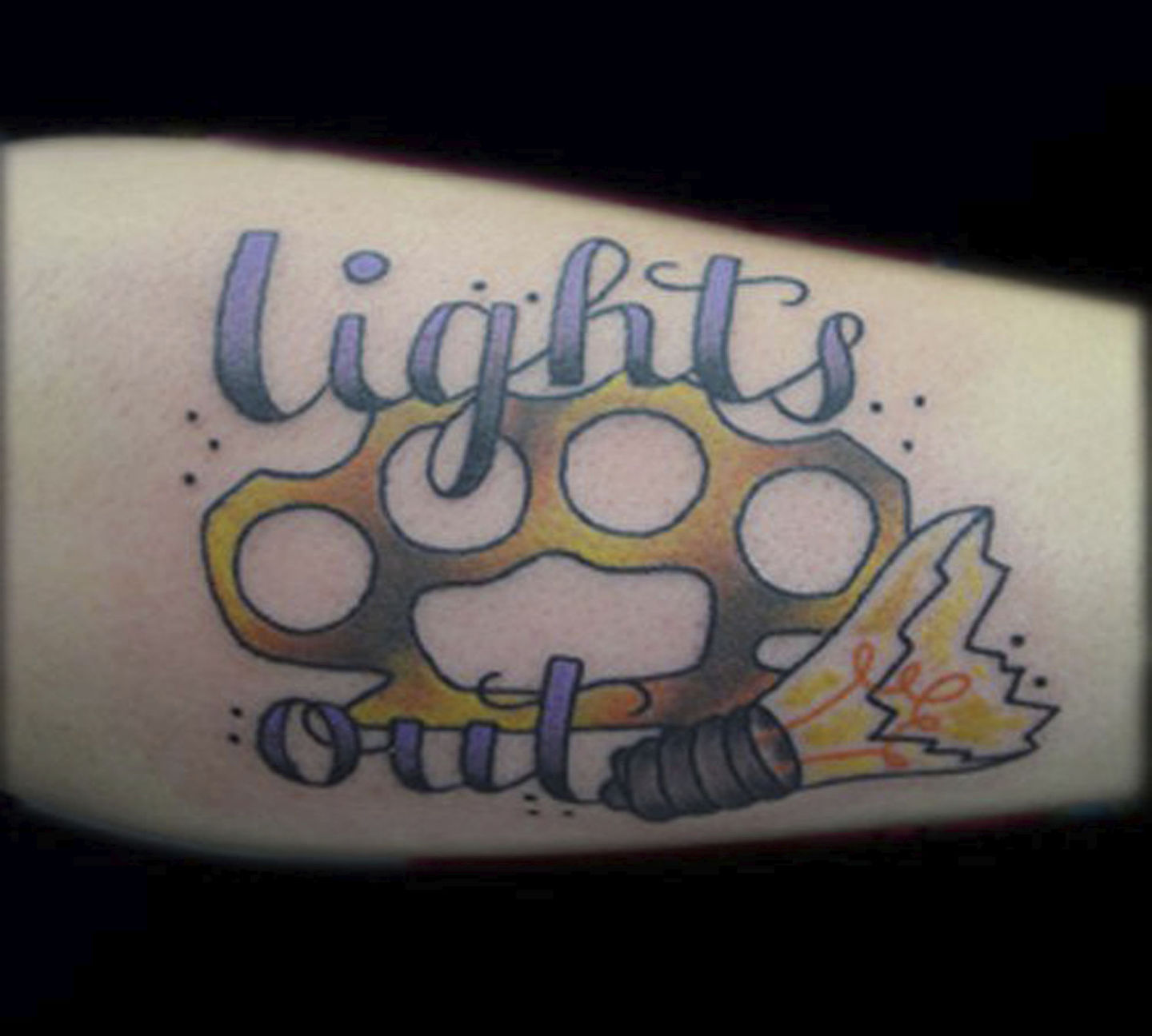 Lights Out Tattoo