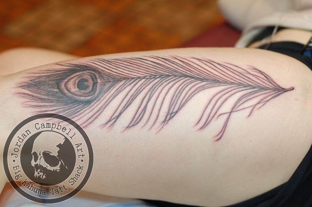31 Peacock Feather Tattoo Ideas