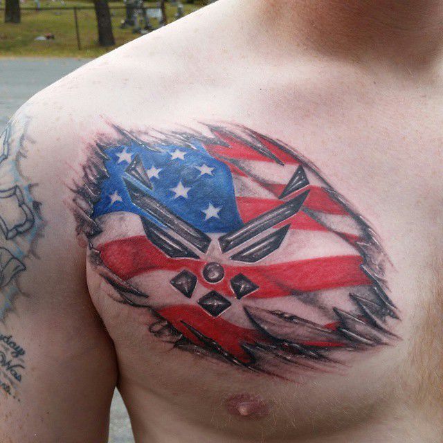 ir flag tattoo