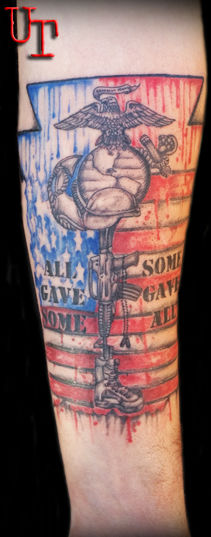 Marine tattoos semper fi