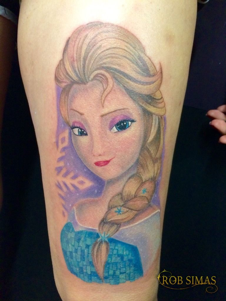 Frozen Tattoo Ideas and Inspiration | POPSUGAR Beauty UK