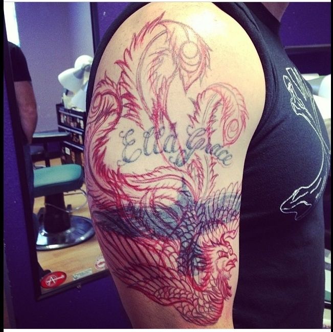 Phildadrill Free Hand Coverup Freehand Free Hand Freehand Tattoo Phoenix Phoenix Tattoo Oriental Phoenix Japanese Phoenix Japanese