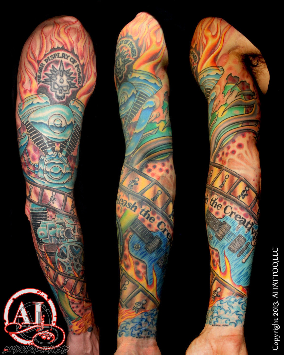 Randy's Neon Tattoo Color Set - Intenze Tattoo Ink