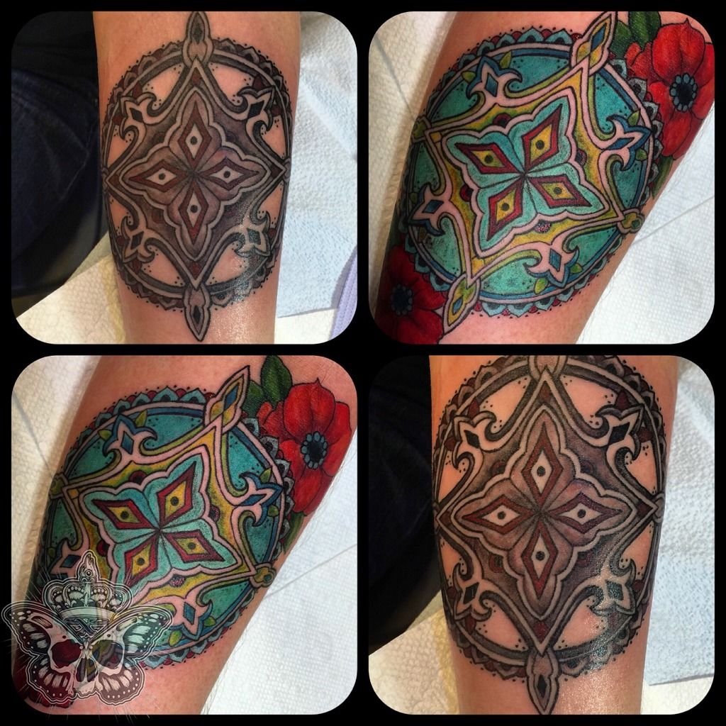 10 Pictures of Black and Gray Tattoos Transformed With Pops of Color