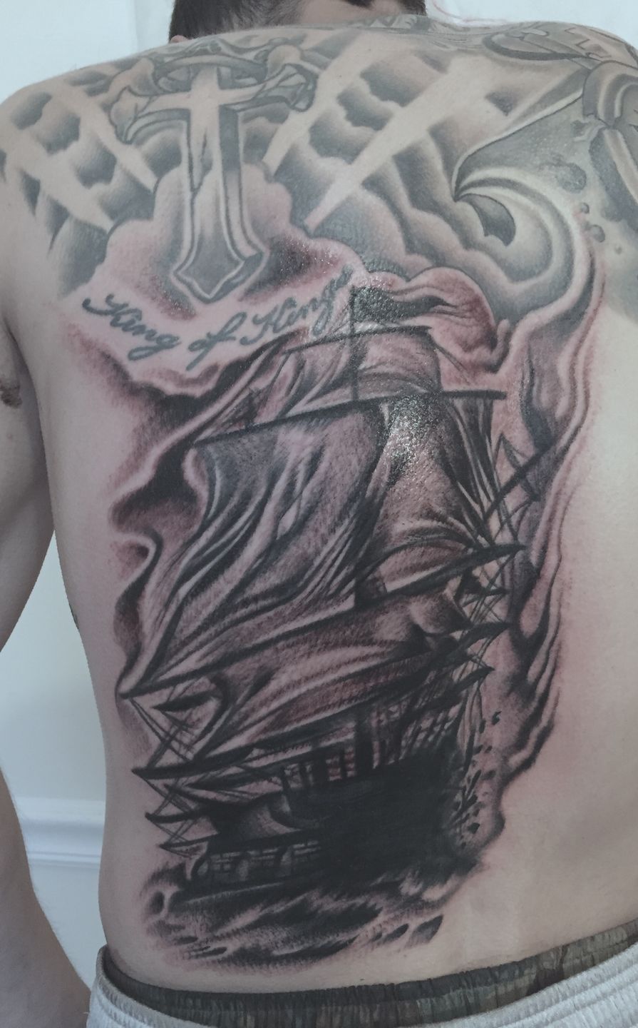 tattoo #ink #piratetattoo #blackpearl #potc #kracken #pirateshiptattoo |  Pirate ship tattoo, Pirate tattoo, Pirate life