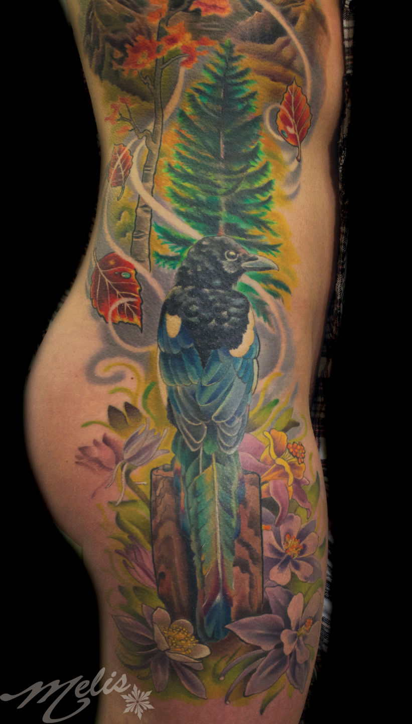 Melissa-fusco-magpie-bird-side-piece-tattoo-denver-colorado-jpg