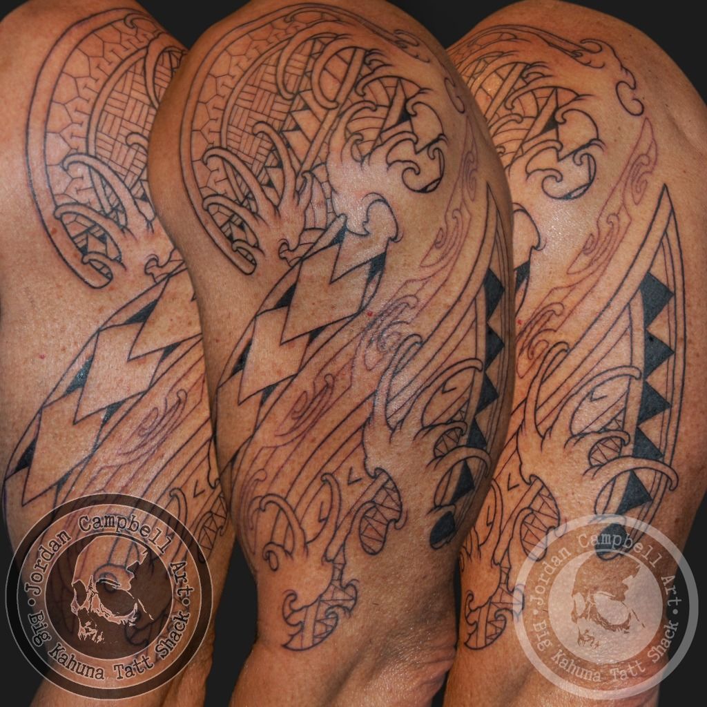 Organic Tribal Wave Tattoo Design on White Background Stock Illustration -  Illustration of light, mashburn: 296352436