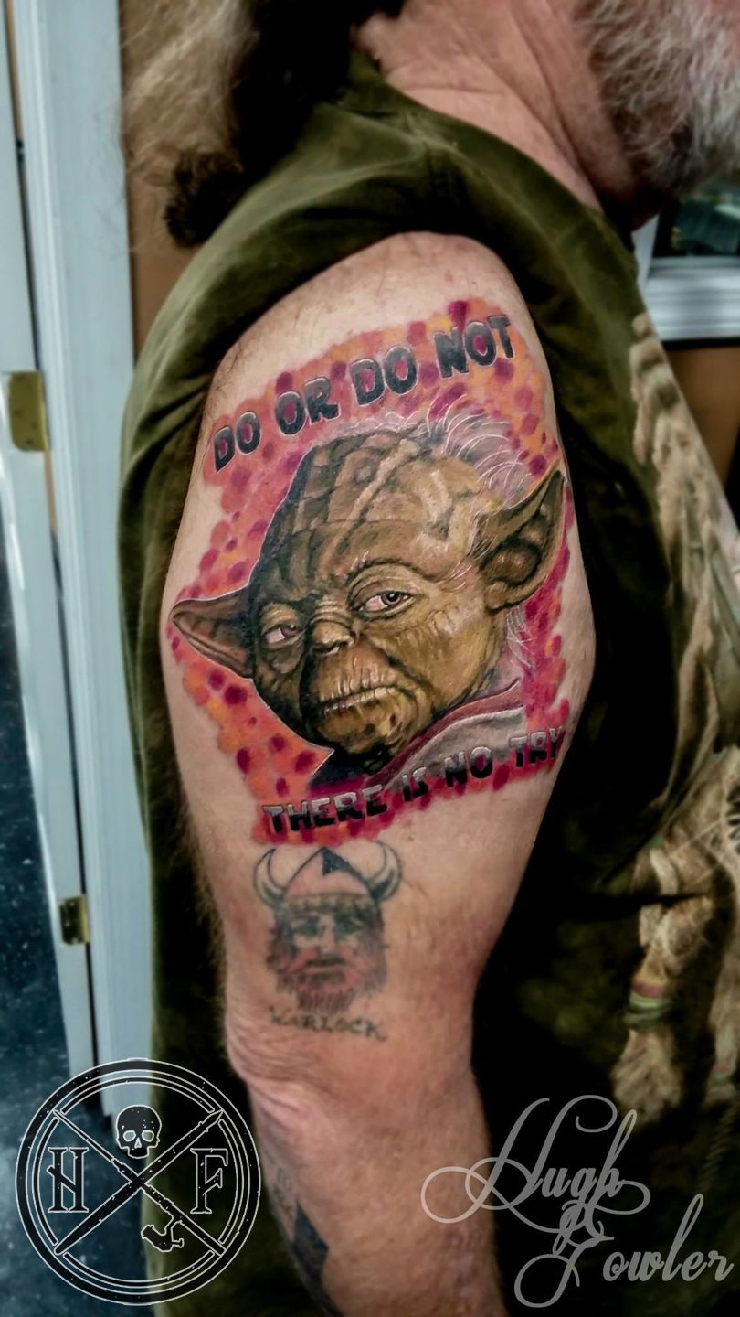 Do or do not. There is no try." - Yoda., tattoos