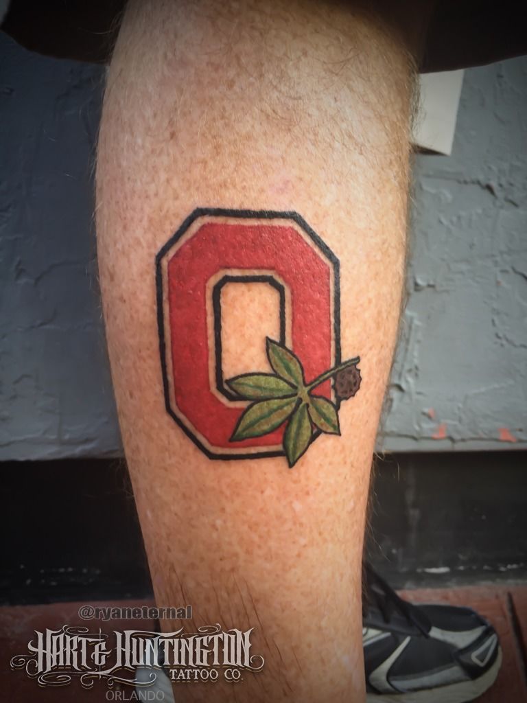 Crazy Cactus Tattoo- Scottsdale, AZ- Madd Ivan- Ohio State | Tattoos, Ohio  state tattoos, Ohio tattoo