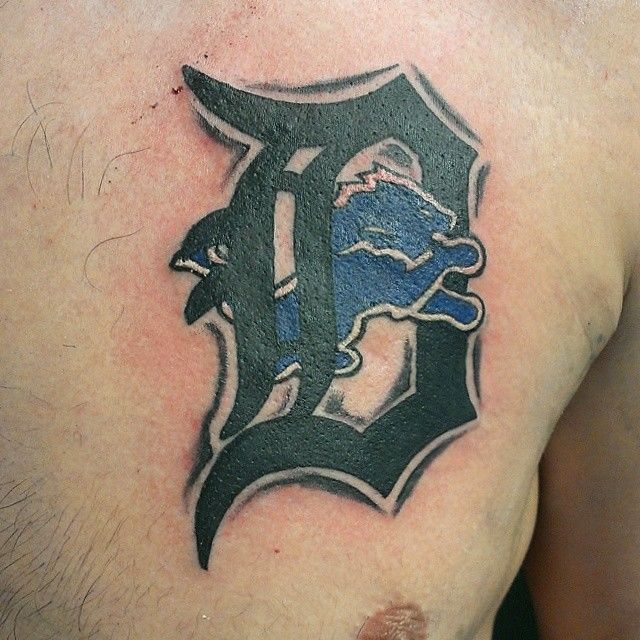 Detroit tigerslions  Tattoos Tattoos for women Tattoos for daughters