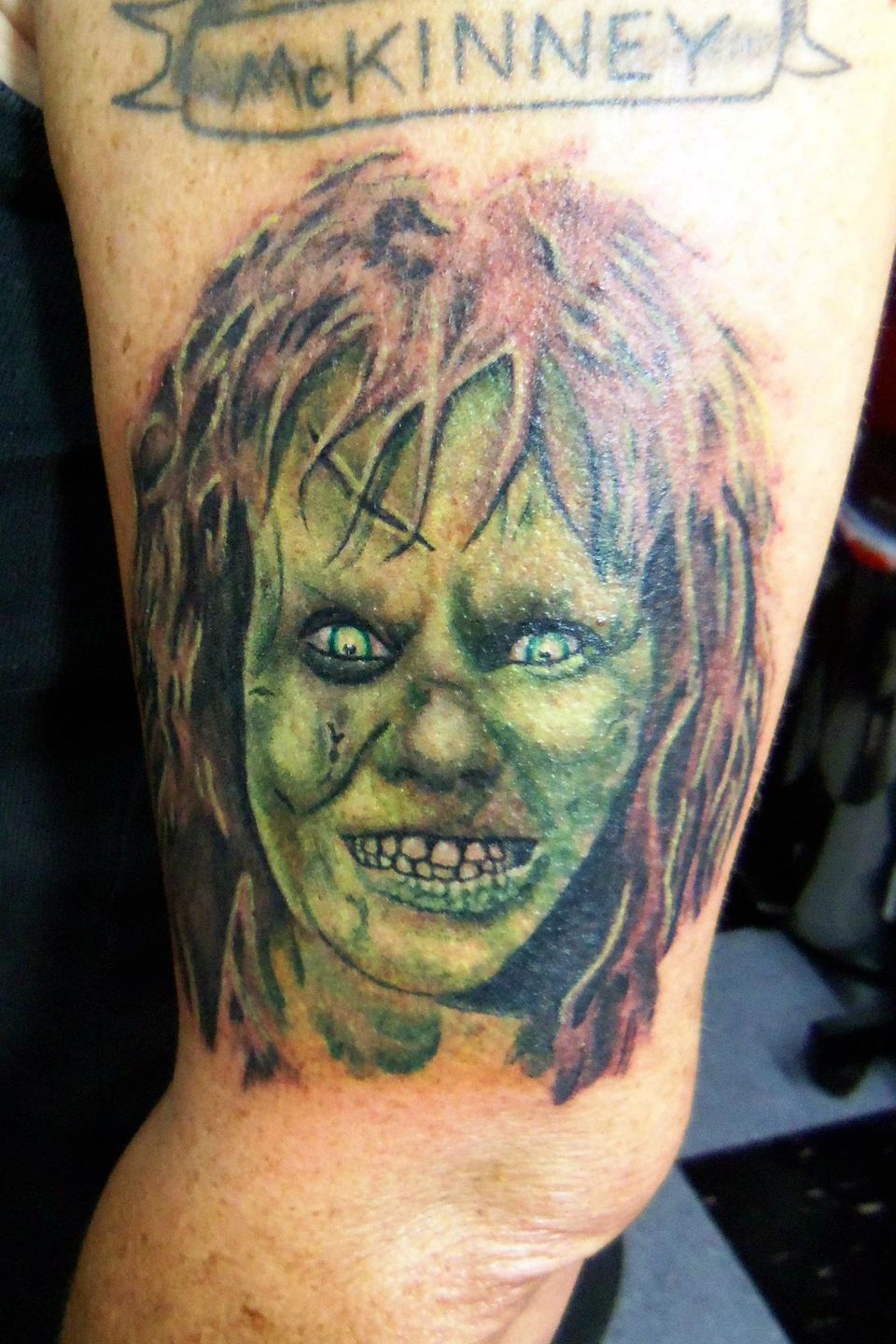 The Exorcist tattoo