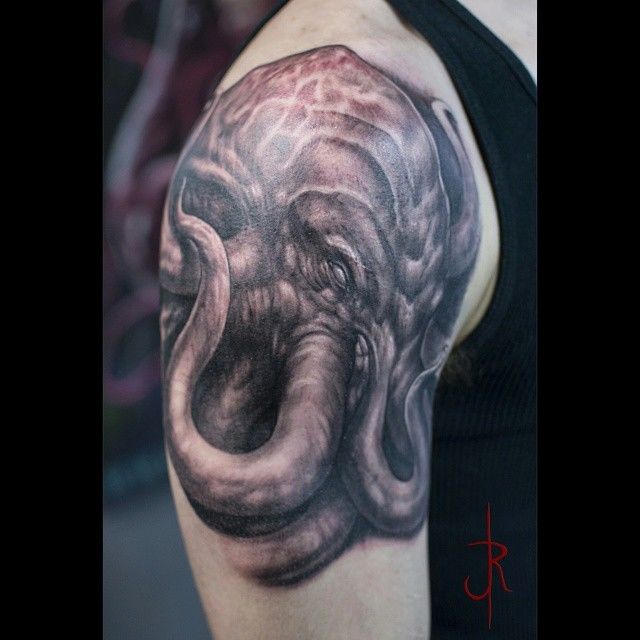 58 Incredible Elephant Tattoo On Back - Tattoo Designs – TattoosBag.com