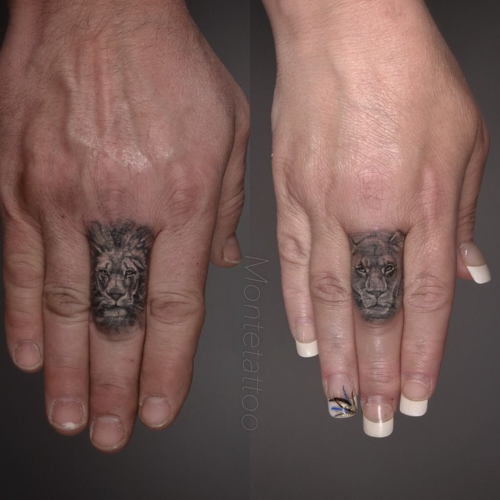 8 Finger Tattoos