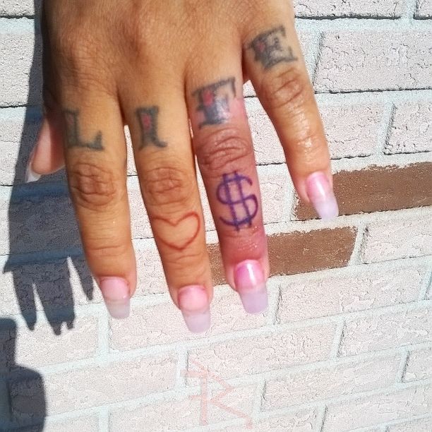 20 Celebrity Dollar Sign Tattoos  Steal Her Style