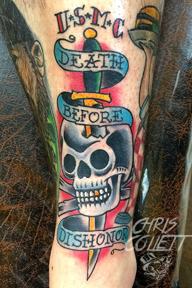 Death Before Dishonor Tattoo Meaning  InkArtByKate