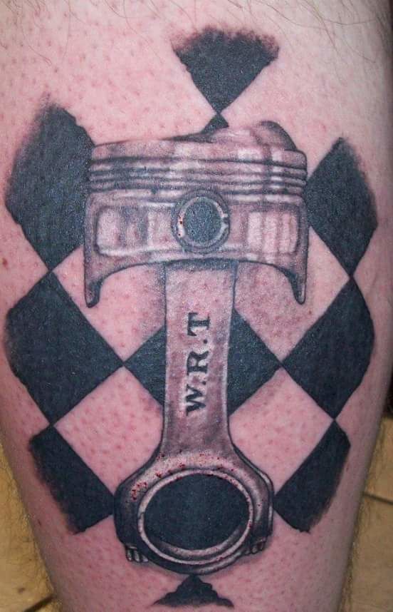 40 Checkered Flag Tattoo Ideas For Men - Racing Designs | Flag tattoo, Checkered  flag, Checkered