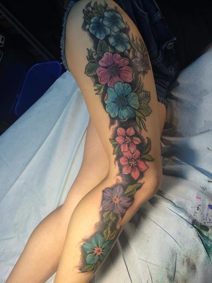 63 Elegant Ideas for Flower Sleeve Tattoos in 2023  All About Tattoo