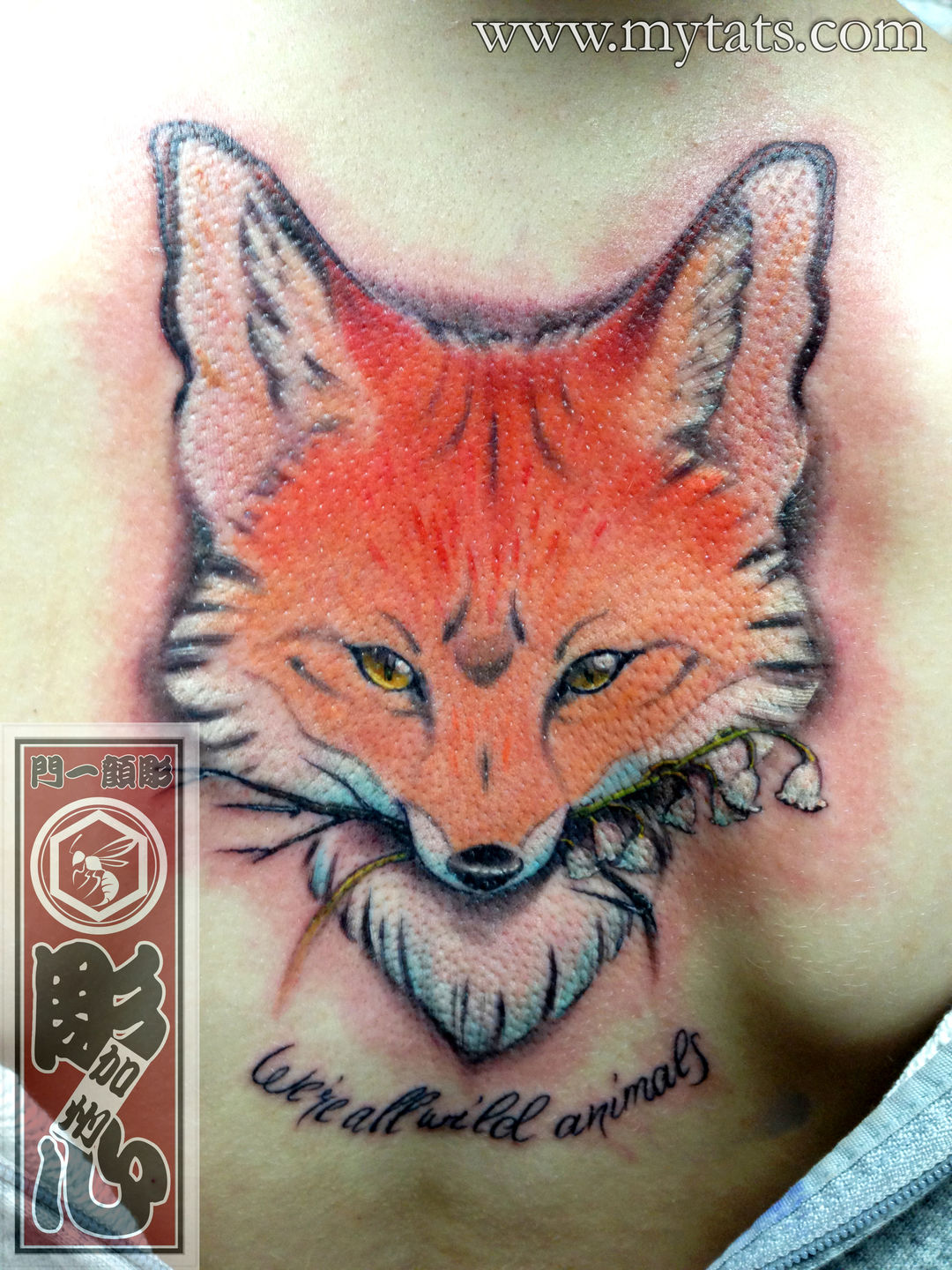 Fox Tattoo Lehigh Valley tattoos Bethlehem Pa Satori Ink Dan Varra  Fox  tattoo Animal tattoo Bethlehem pa